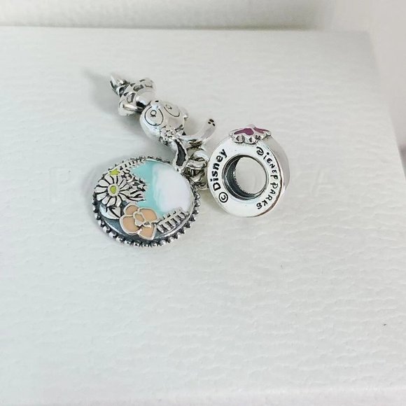 Pandora Disney Friend of Duffy  Dangle Sterling Silver Charm Fits European Brace - Picture 3 of 6